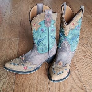 Beautiful Western Leather Boots